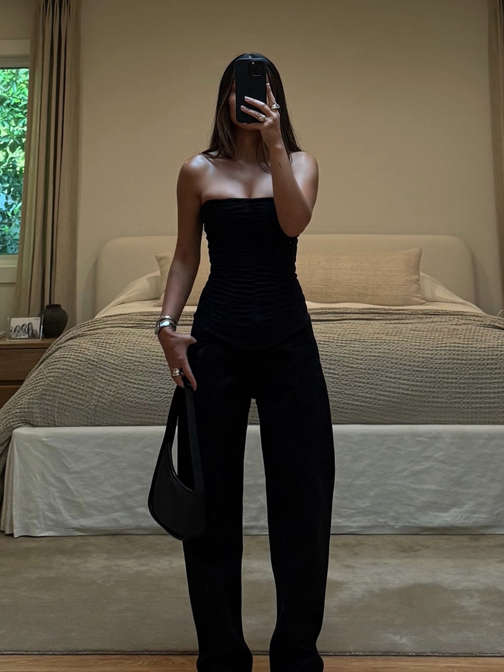 ARE YOU AM I Black Corset